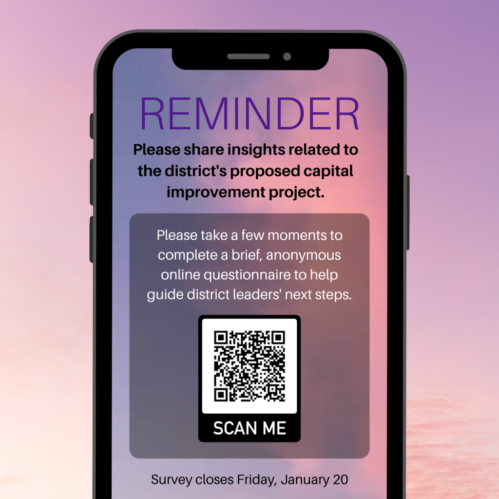 Capital Project reminder