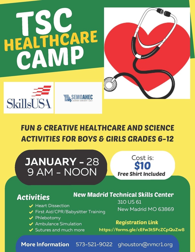 healthcare camp flyer