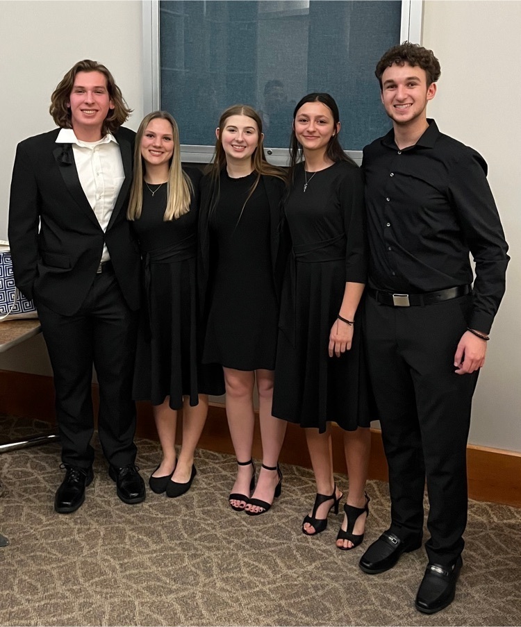 Isaac Burke, Emma Vonfeldt, Samantha White, and Brycen Haynes