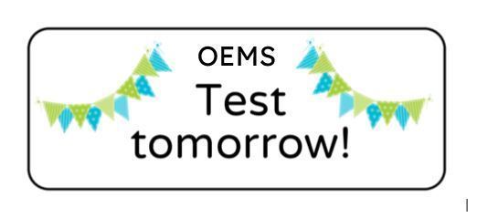 Test Tomorrow Image