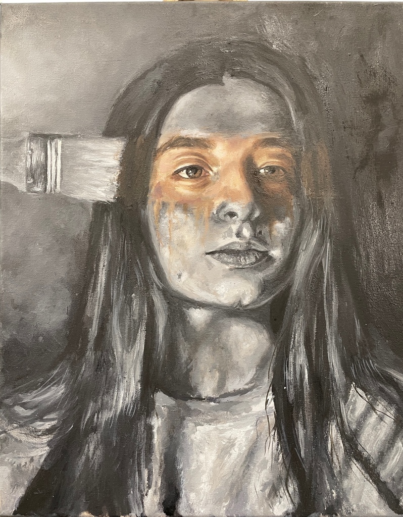 Scholastic painting gold key winner 2023