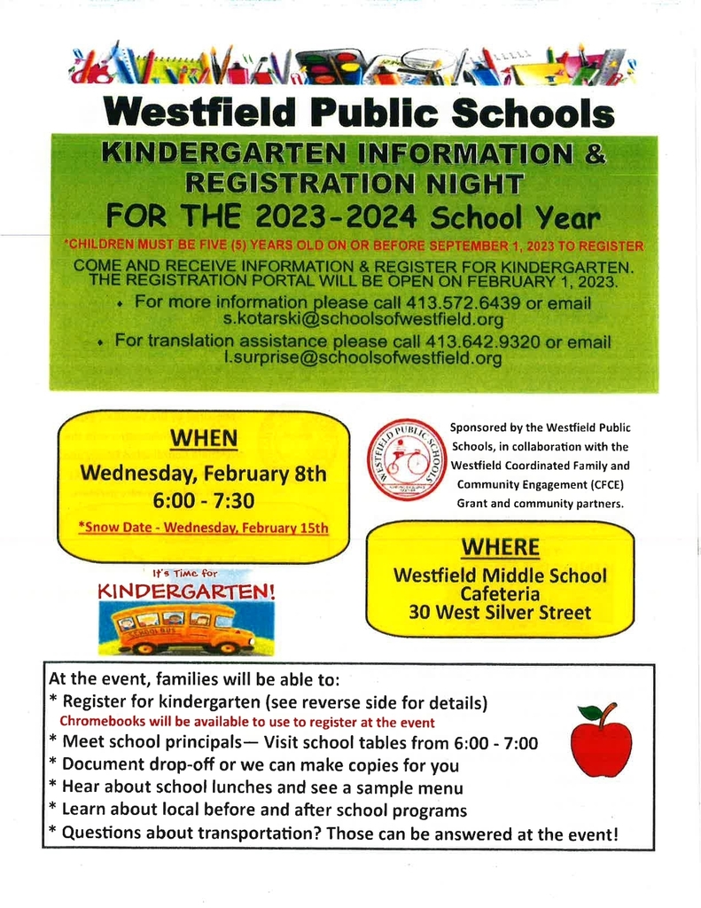 Information on Countdown to Kindergarten