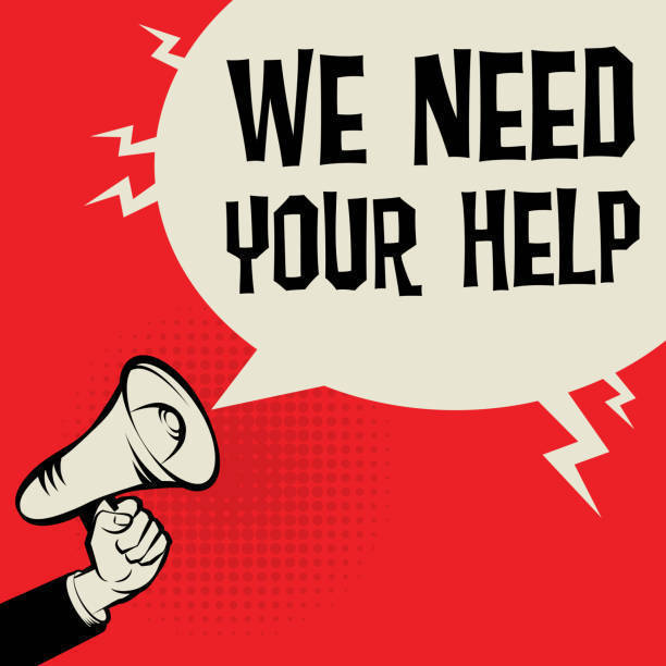 megaphone we need your help