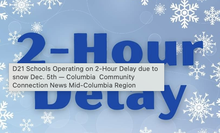 2 hour delay