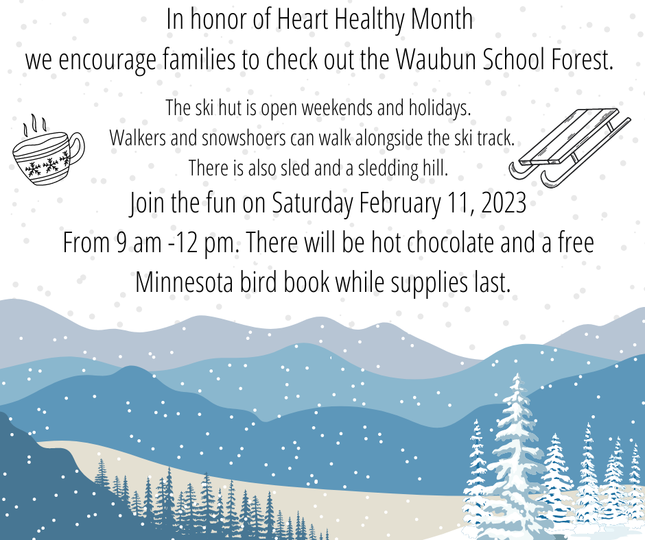 School forest heart health hike