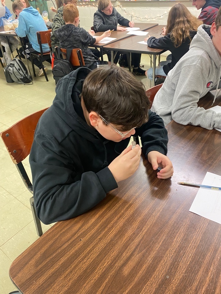 students learning food science