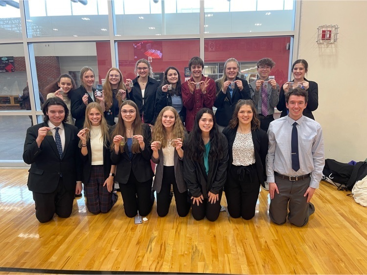 Medalists at Boone Central (not pictured Breanna Borchers)