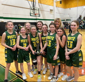 JH B Girls League Champions