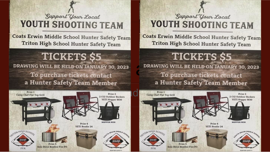 THS & CEMS Youth Shooting Team Raffle