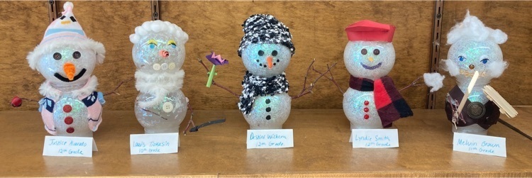 multi media snowmen
