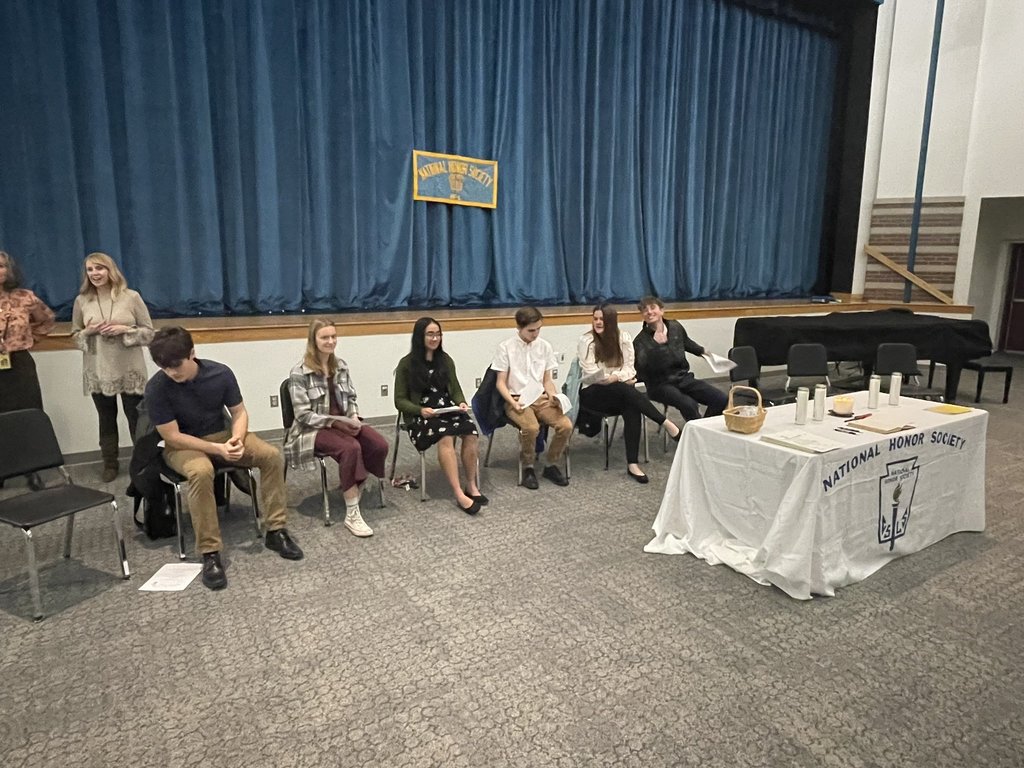 NHS induction ceremony