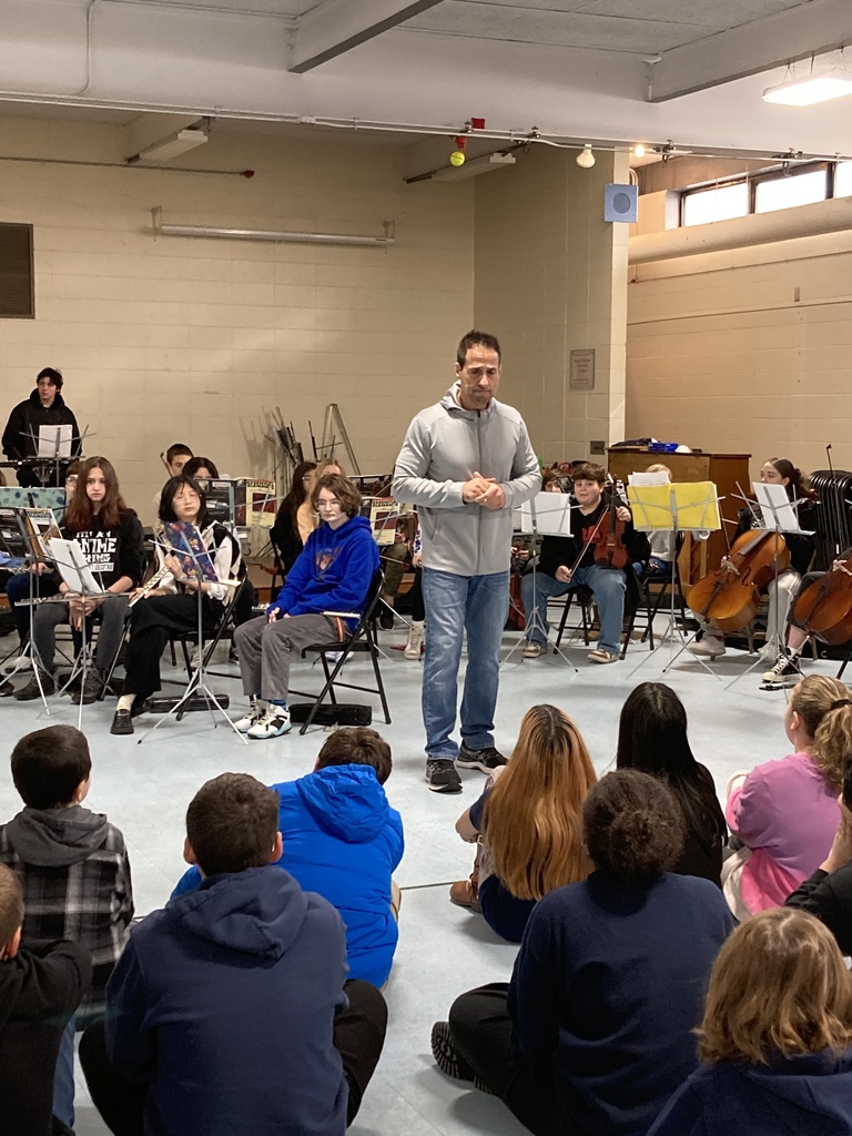 band director and students 