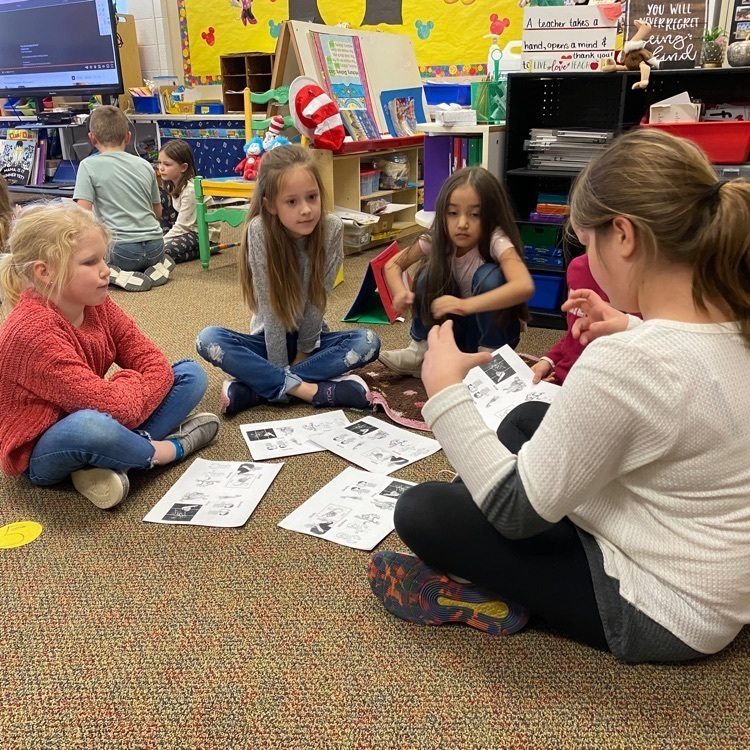 kids practicing ASL