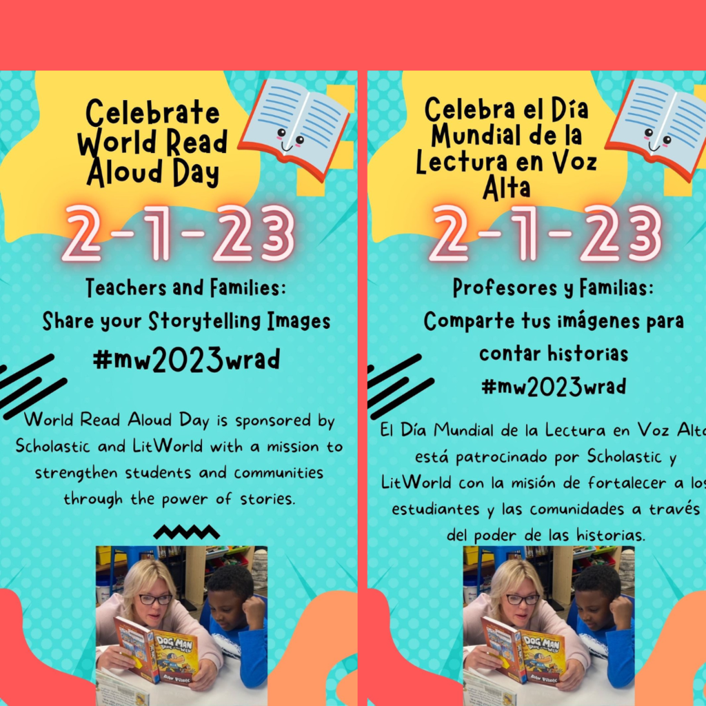 World Read Aloud Day visual
