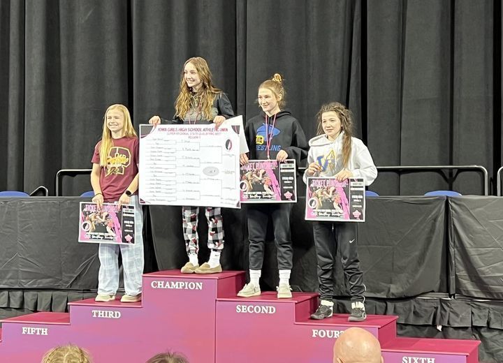Madi Lundvall - State Wrestling Qualifier
