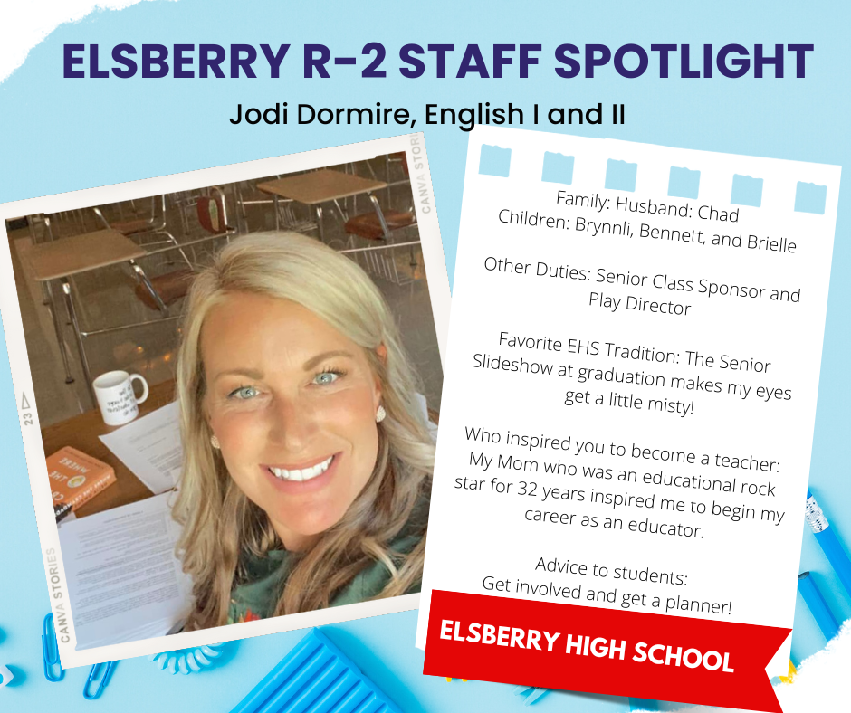 Staff Spotlight J. Dormire