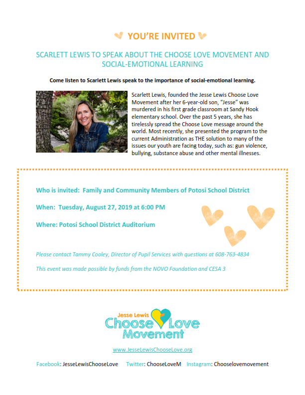 Choose Love Movement Invitation