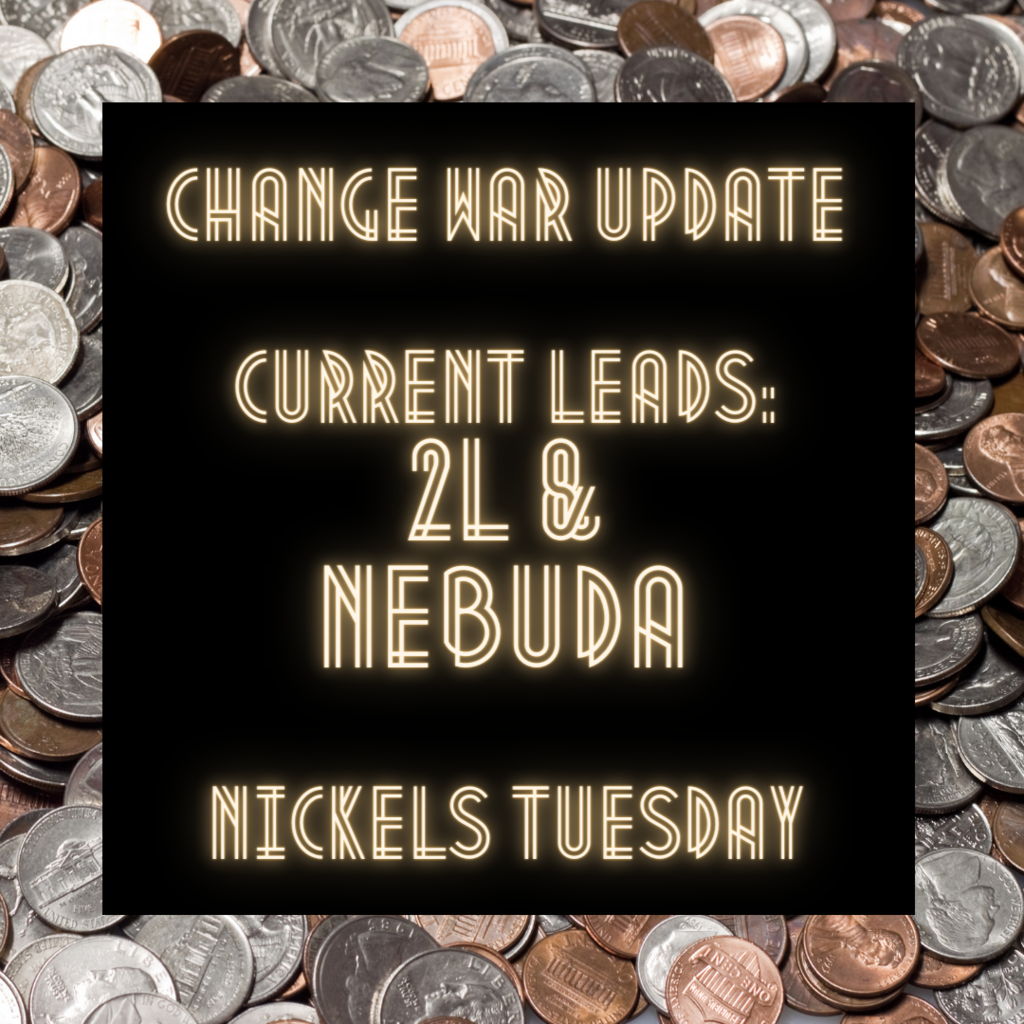 Nickels tomorrow!