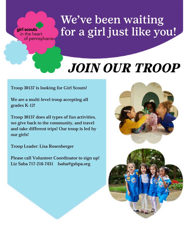 Girl Scouts Flyer