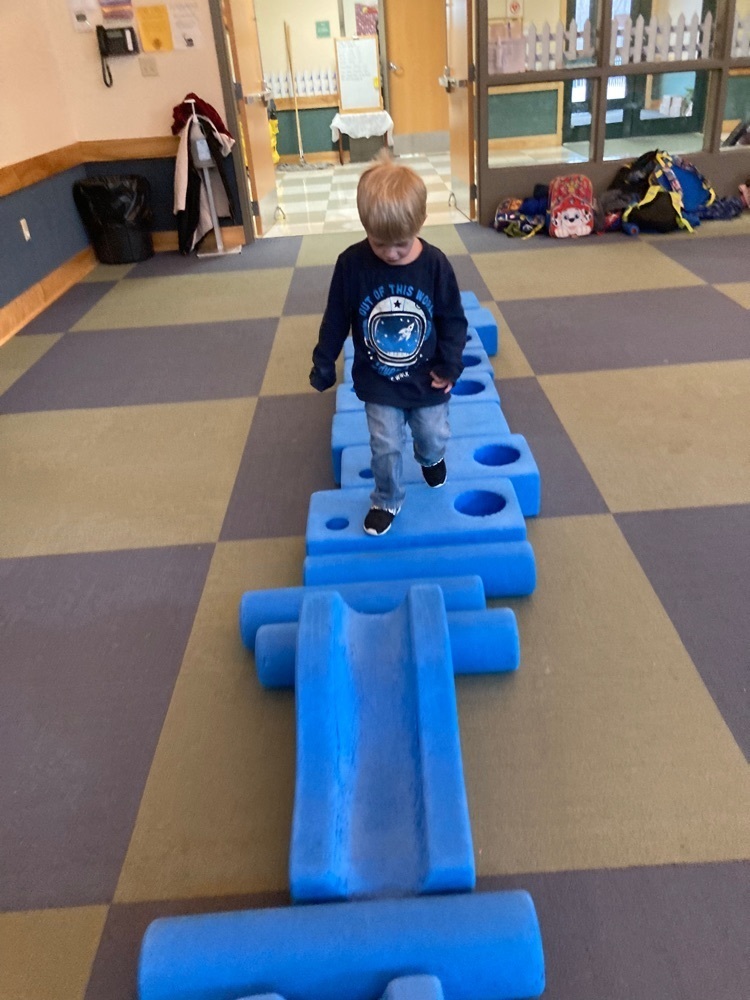 Giant balance beam!