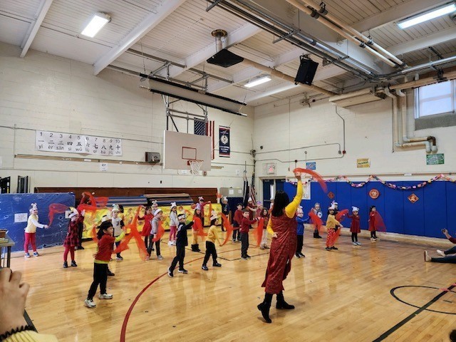 Kindergarten Scarf Dance