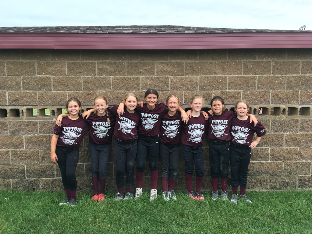 2019 PeeWee Softball Team