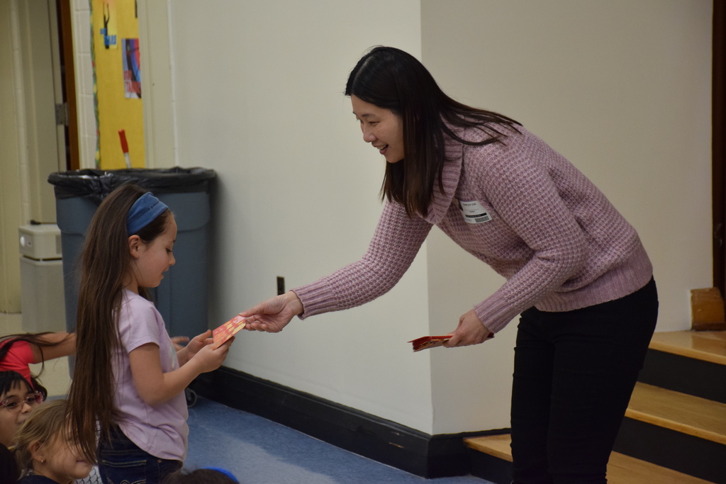 Bayville First Graders Learn About Lunar New Year.