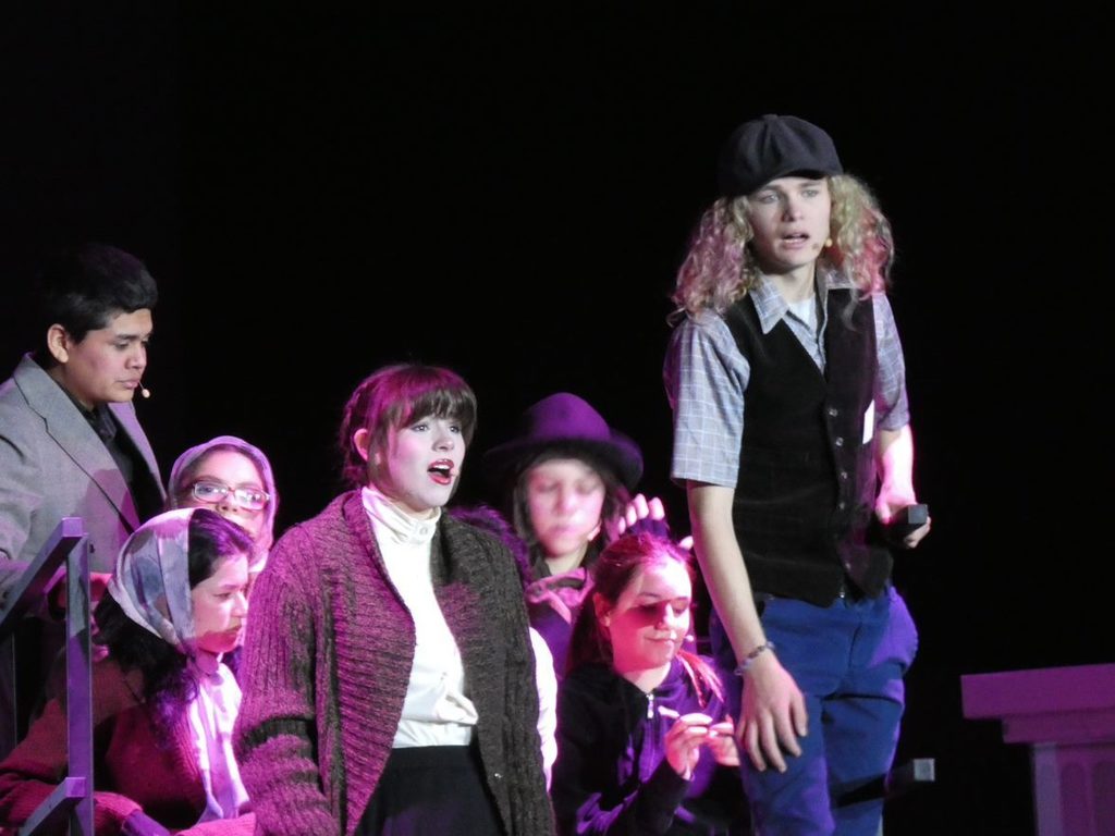 The Organ Mountain High School Knights of Stage are getting ready for the premier of the new Broadway Musical, Anastasia. Check out these photos taken by OMHS student Sebastian Garcia, as he takes us behind the scenes for rehearsal.