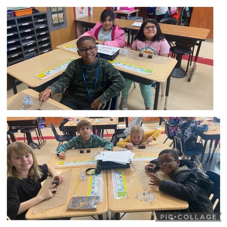 practicing our fractions with brownies