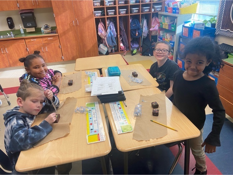practicing our fractions with brownies