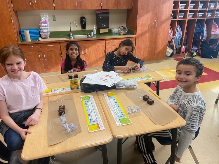 practicing our fractions with brownies