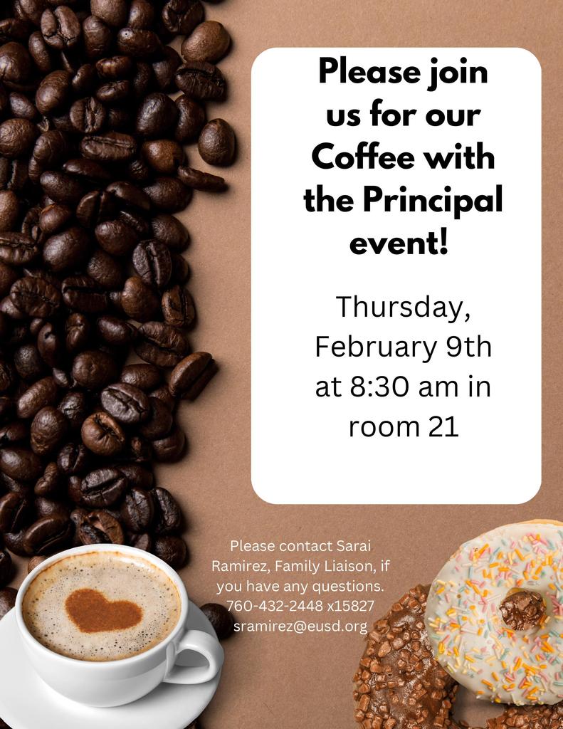 Coffee with the Principal Eng 