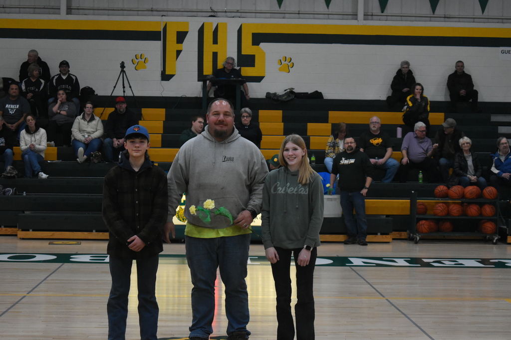 FHS Wrestlers and their parents