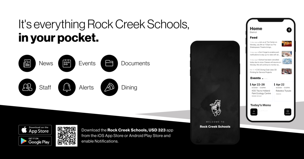 Rock Creek app promotion