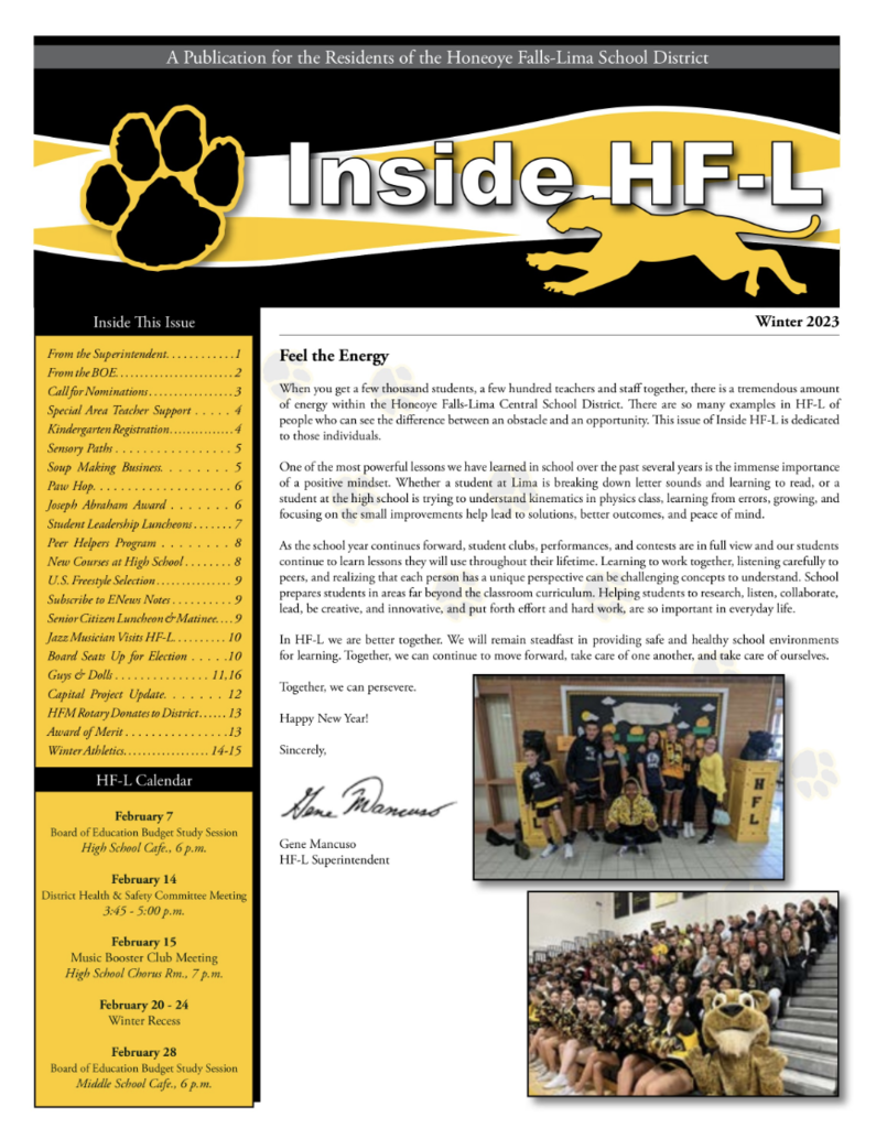 inside HF-L winter 2023