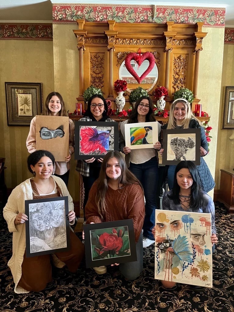 ASA Art students for February