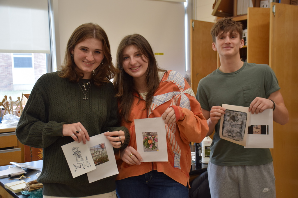 Guest Teachers Lend Knowledge to IB Art Class