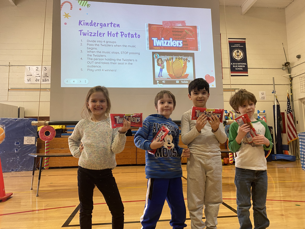 Kindergarten Hot Potato Winners