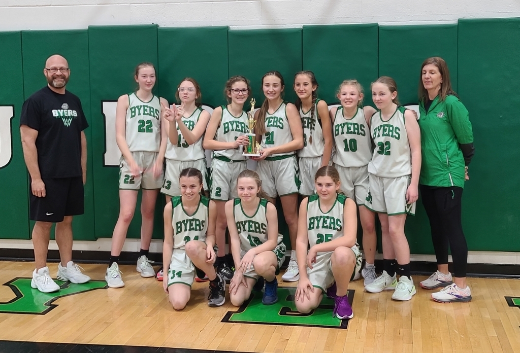 Girls basketball tournament champions