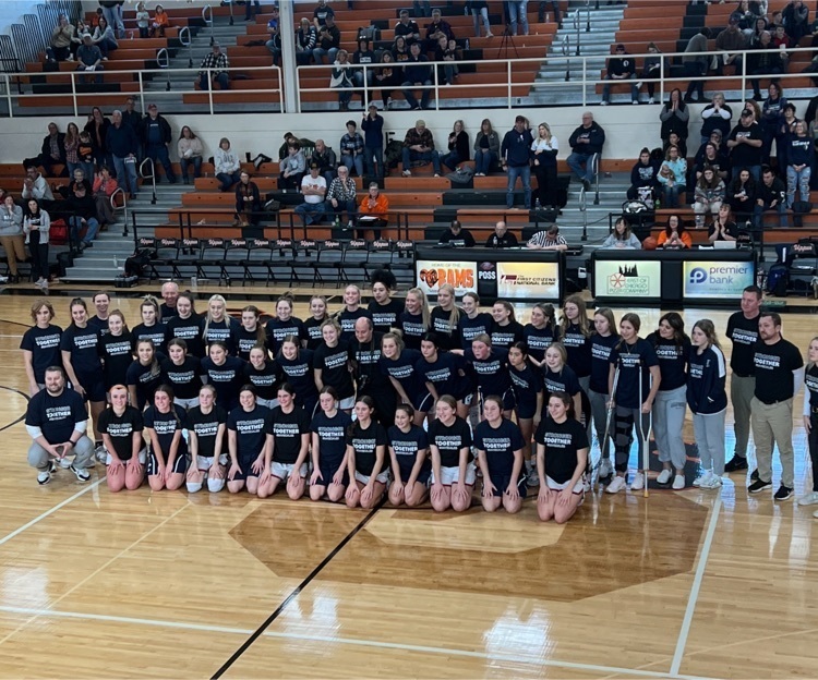 Carey and Upper Sandusky girls basketball teams
