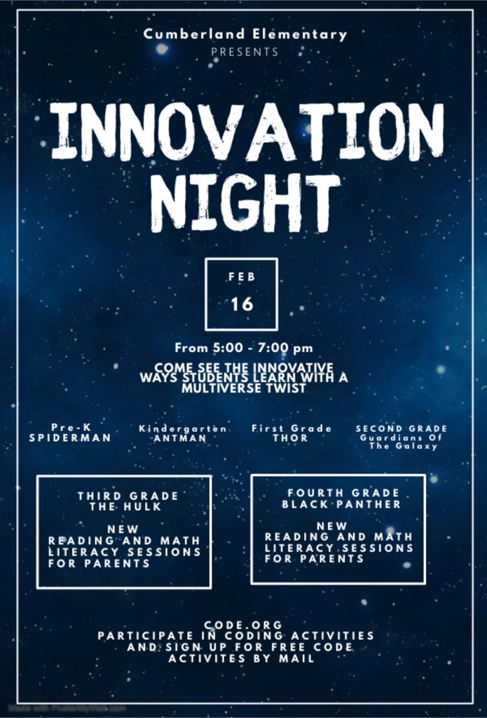 innovation night Flyer