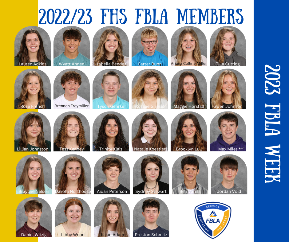 2023 FBLA Members