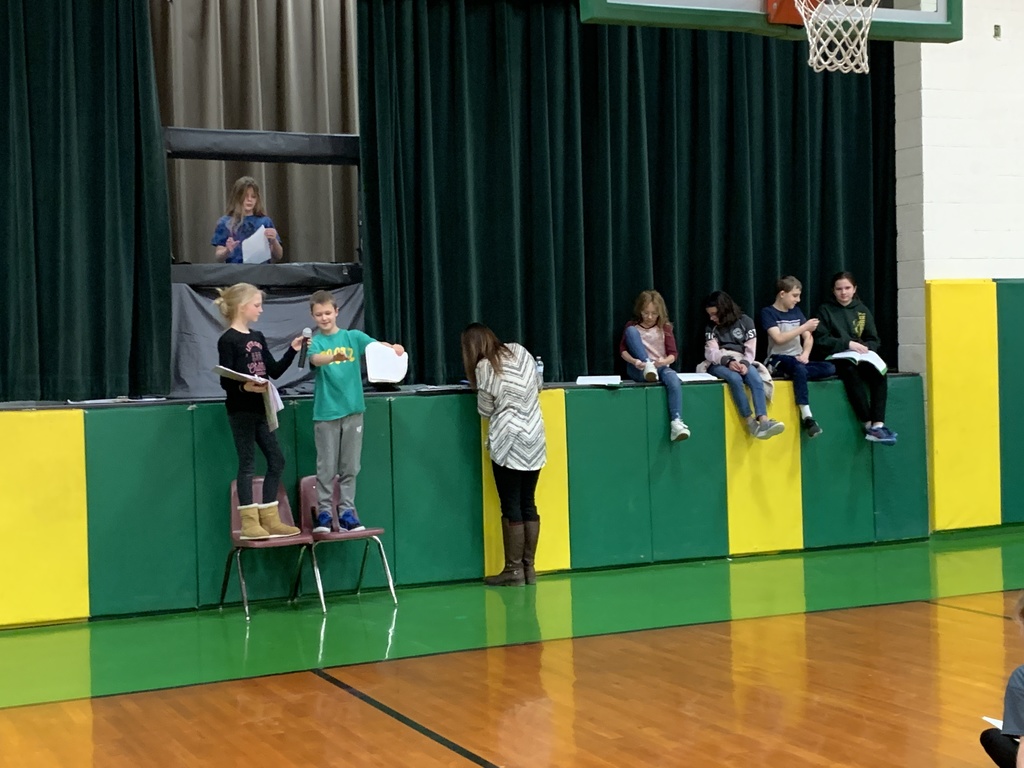 Kids practicing their play