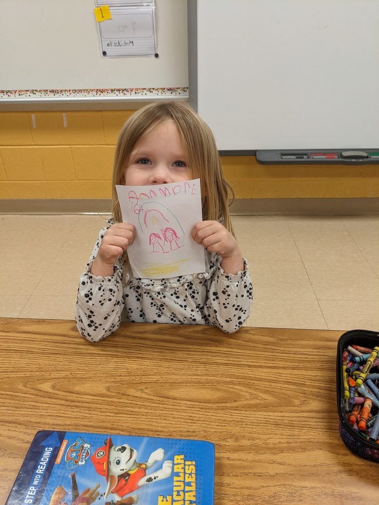 Making Valentines for senior citizens