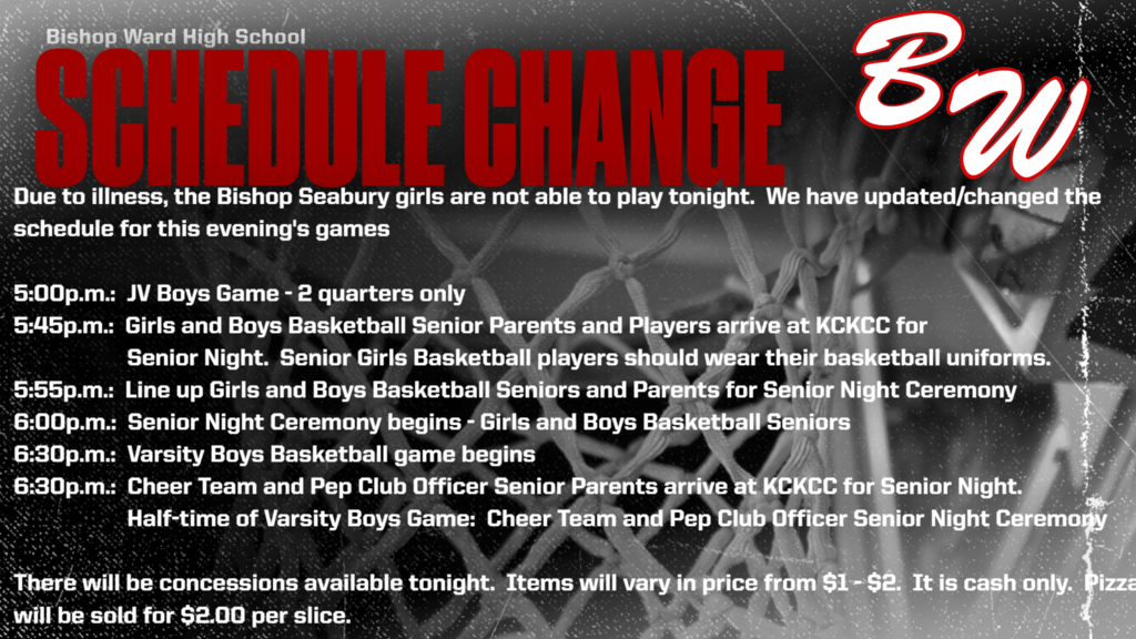 schedule change