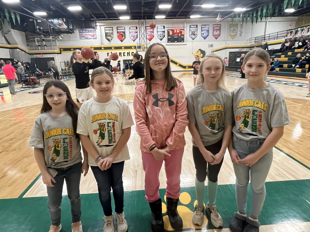 Pictured are 4th graders Aubrey Pataconi, MaciMae Brooks; 5th graders Emma VanDenHeuvel, Elianna Hensley, and Louise Millan (missing is 4th grader Serenity Ligue)