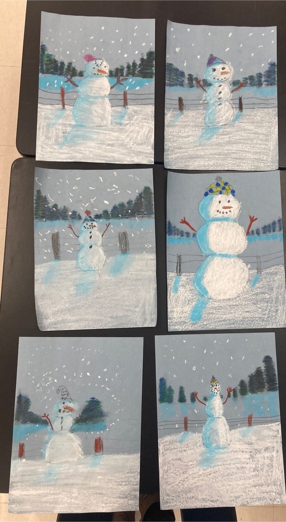 snowmen 5th grade 