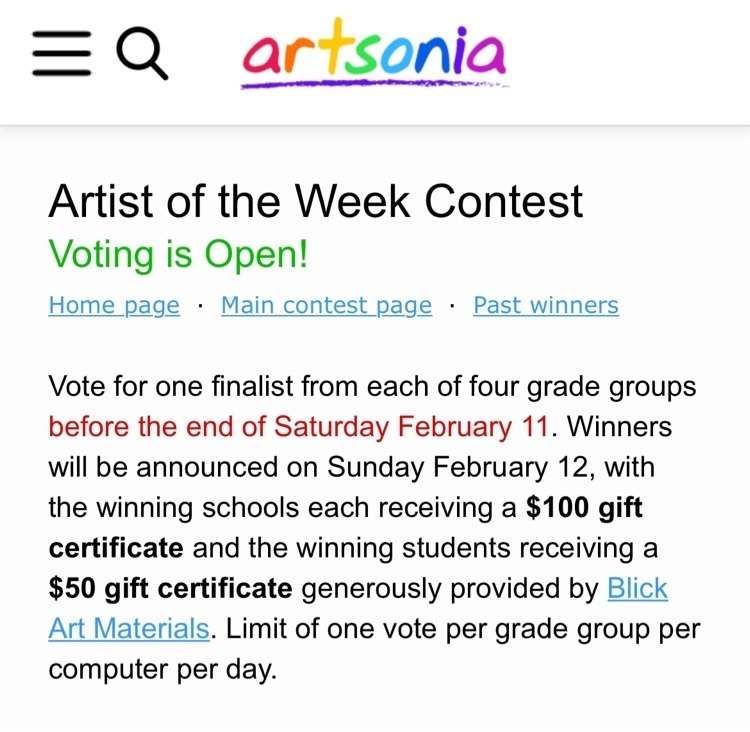 artist of the week