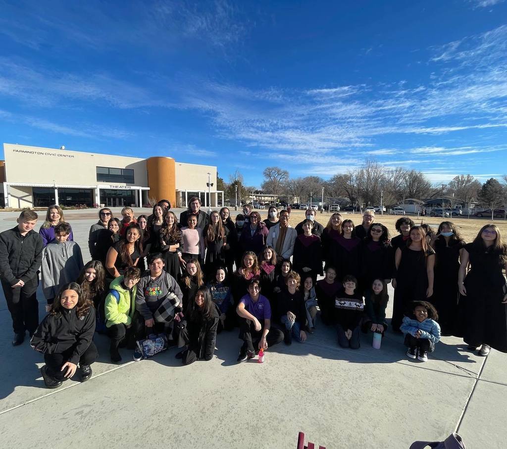 Congratulations to all of the 4th-9th grade Las Cruces Public Schools students who were selected for and performed in the 2023 New Mexico American Choral Directors Association Youth All-State music festival! Las Cruces Public Schools Mesilla Elementary Picacho Middle School Sierra Middle School White Sands Schools Centennial High School Zia Middle School Mayfield High School Lynn Community Middle School #WeAreLCPS Many thanks to our teachers for preparing students and traveling with them to Farmington! Leslie Kowalski, Mesilla ES Jonathan Wheatley, CRMS Marco Jimenez, LMS Ida Holguin, MMS/OMHS Virginia Ramos, PMS Anton Tan, SMS Autumn Haeker, WSS Kylie Taylor, ZMS Christa Fredrickson, CHS Chelsea Bolas, MHS