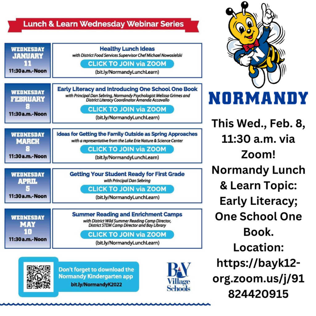 Normandy Lunch and Learn Flyer